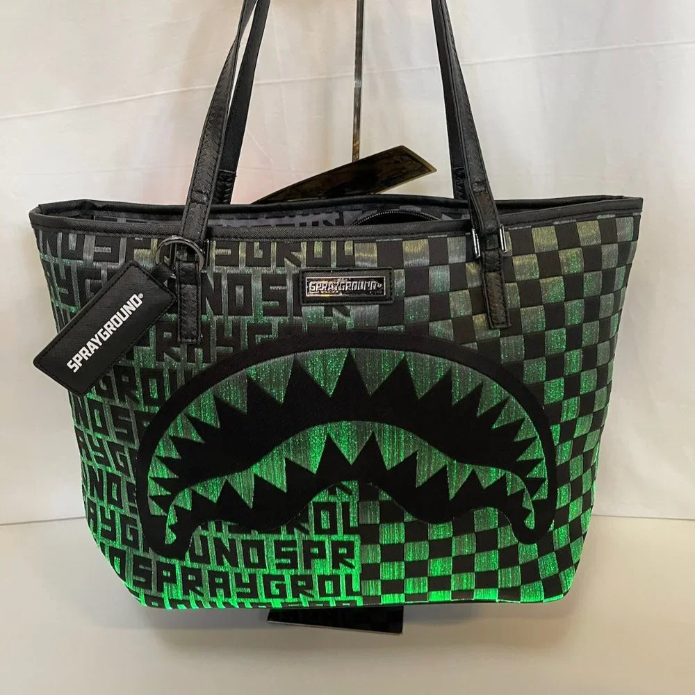 New Sprayground Fiber Optic Lightshow Tote - Picture 11 of 16